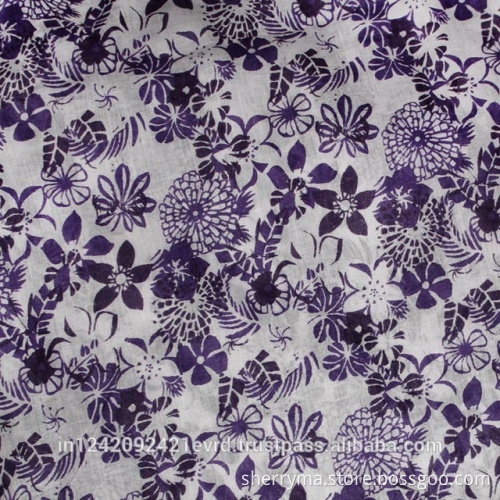 Cotton plain voile woven nice design Combed fabric